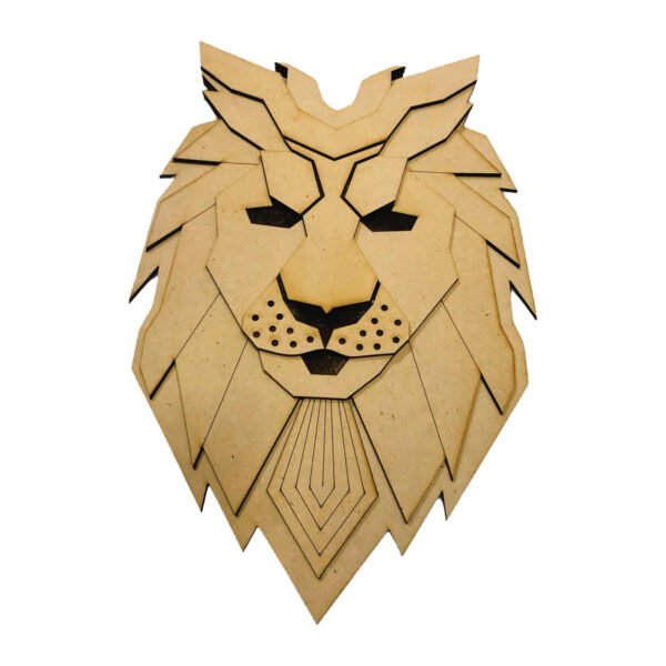 3D Lion Wall Art - Image 2