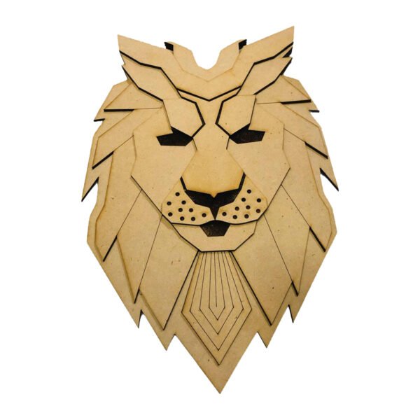 3D Lion Wall Art - Image 3