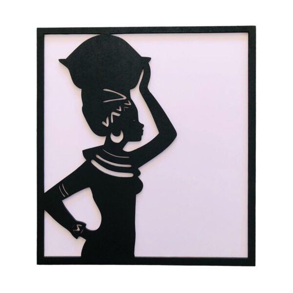 African Girl Wall Art - Image 2