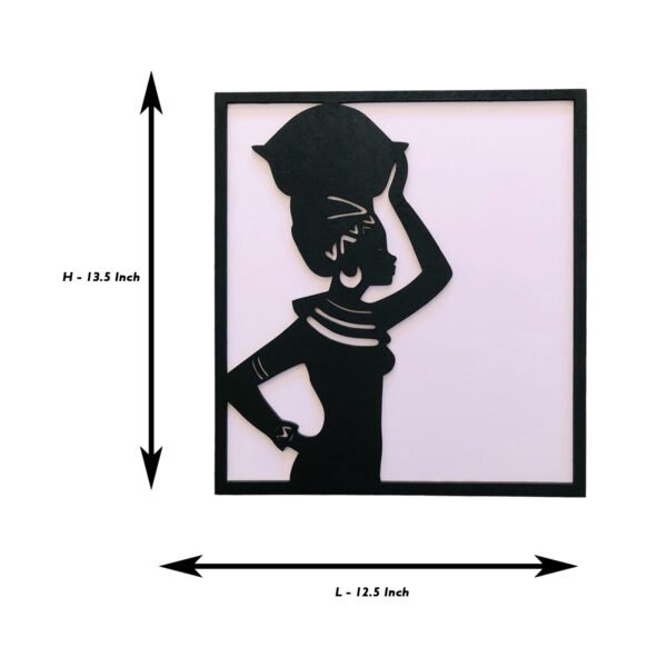 African Girl Wall Art - Image 4
