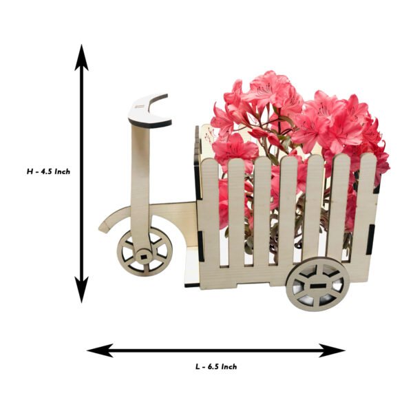 Cycle Flower Basket - Image 4