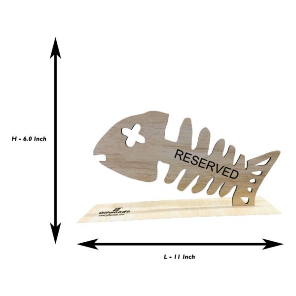 Fish Table Sign For Restaurant - Image 3
