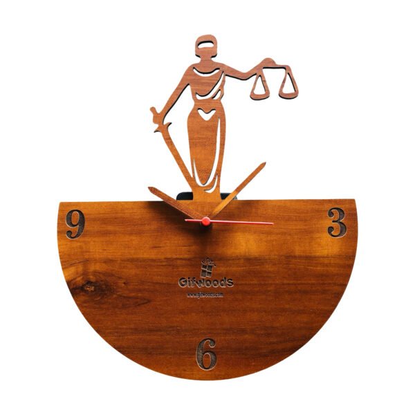 Justice Angel Clock