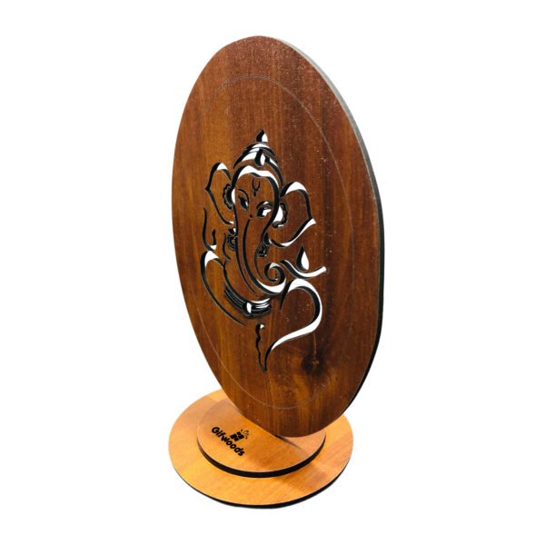 Wooden Ganesha Table Stand - Image 3