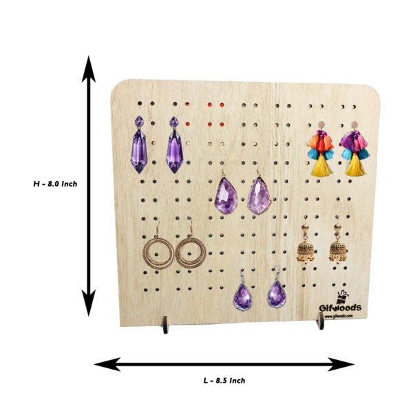 Square Shape Earring Holder - Image 3