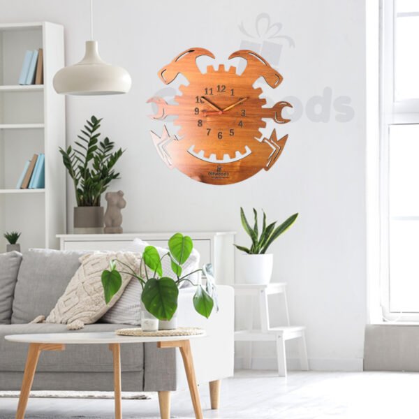 Tools Design Wall Clock - Image 4