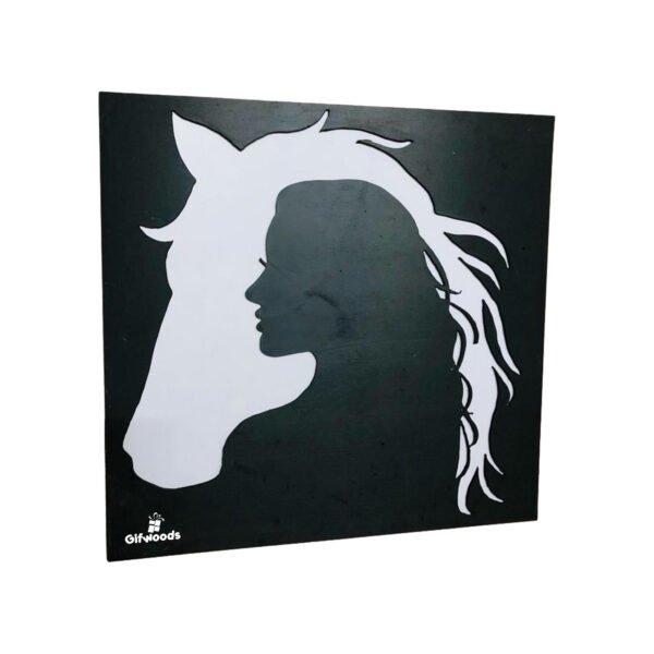 Woman Face Horse Wall Art - Image 2