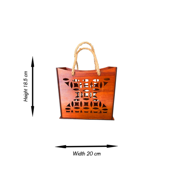 Wooden Carry Bag Large - Image 2