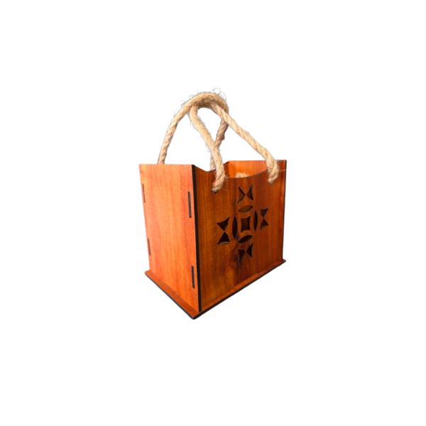 Wooden Carry Bag Small - Image 4