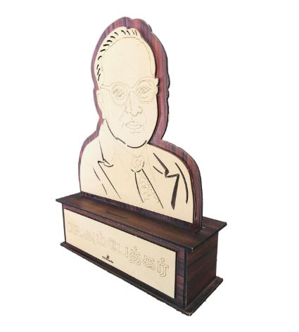Dr. B. R. Ambedkar Resin/Metal Figurine - Image 5